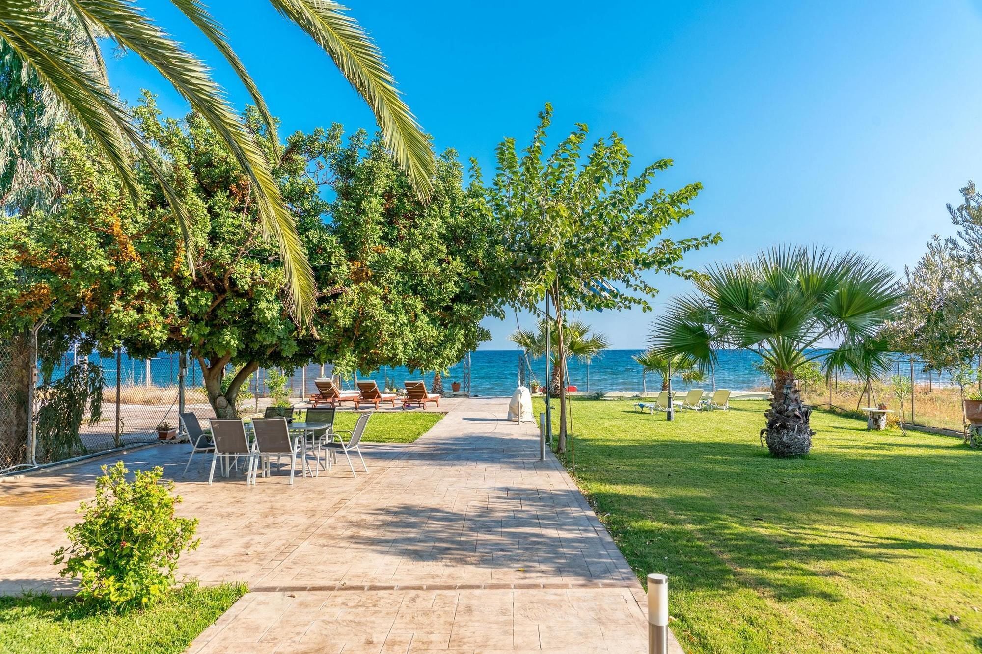 Maria'S Seaside Villa - House With 3 Rooms In Marathon, With Wonderful Экстерьер фото